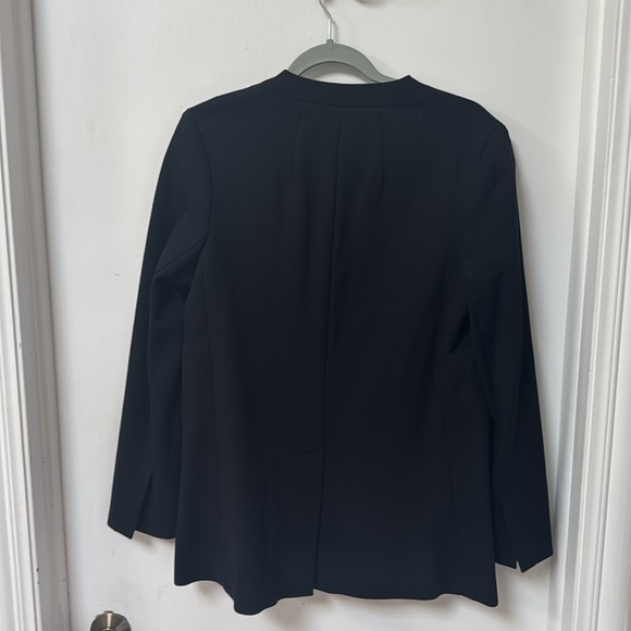 Spanx The Perfect Collarless Women's Black Blazer - Picture 8 of 8